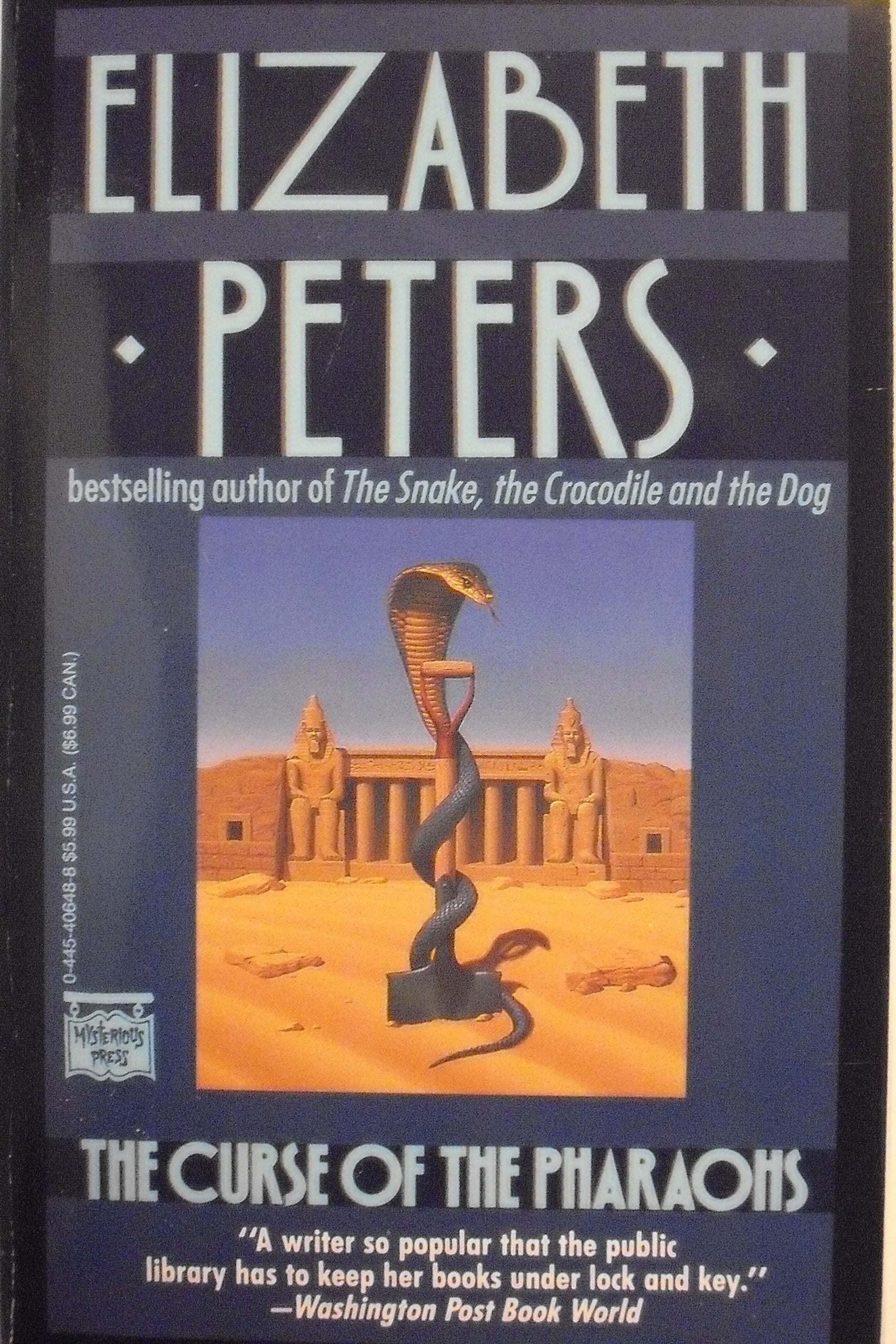 The Curse of the Pharaohs (Amelia Peabody, Book 2)