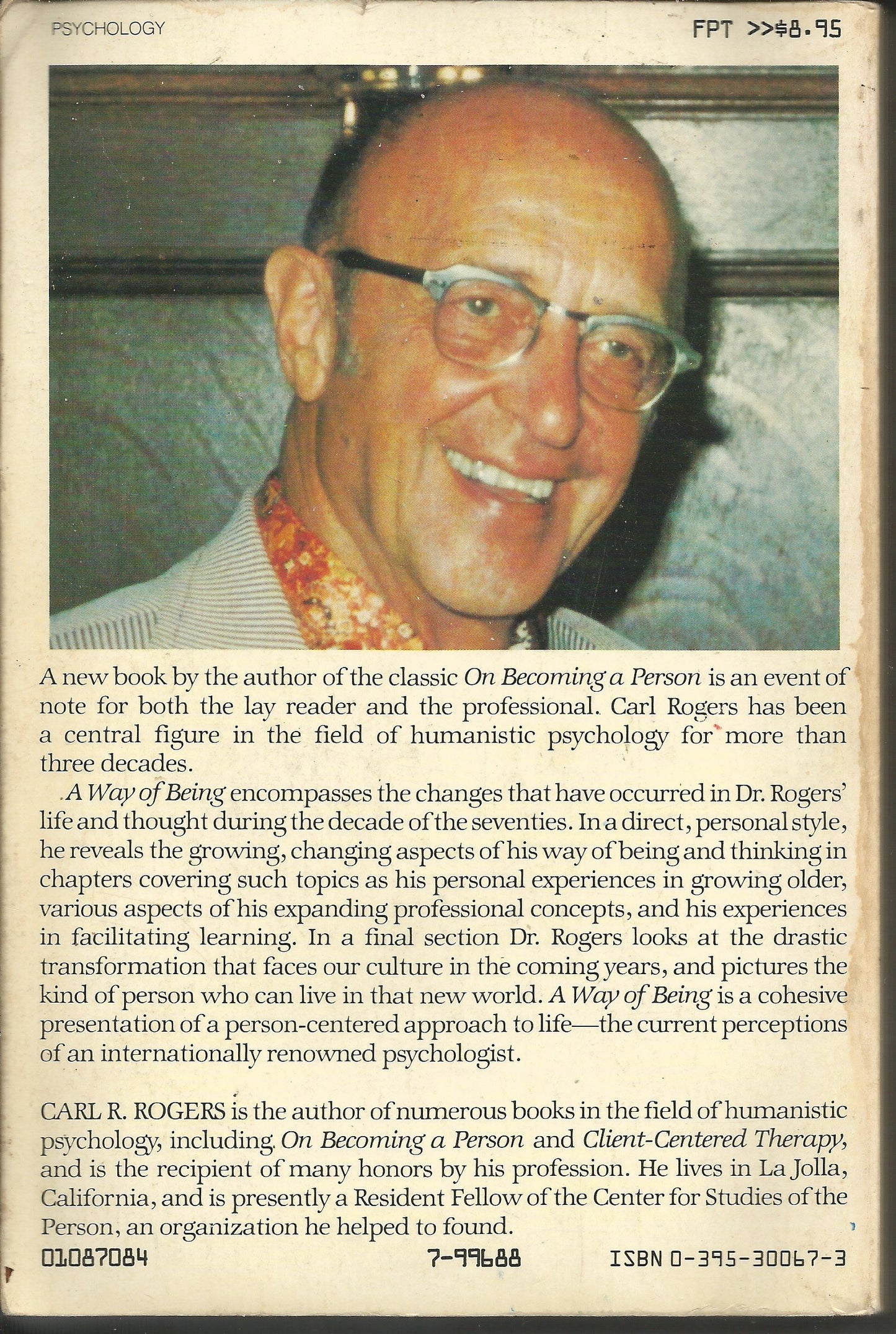 A Way of Being by Carl R. Rogers