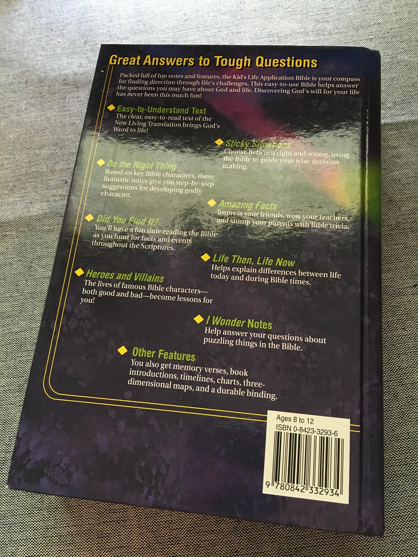 Kid's Life Application Bible NLT (hc)