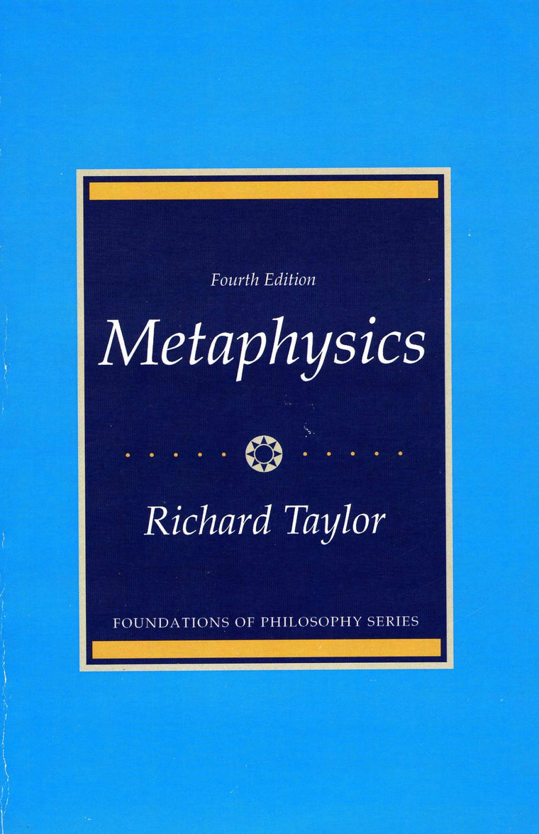 Metaphysics, 4th Edition by Taylor, Richard