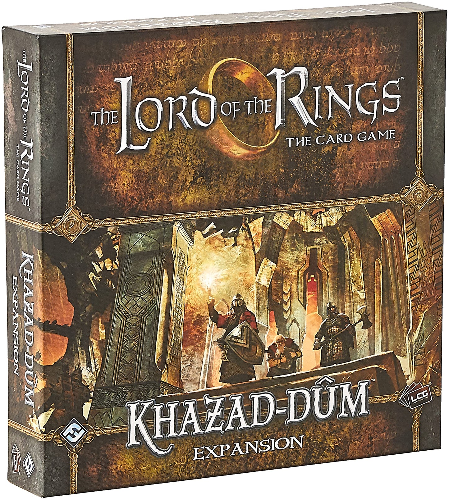 The Lord of the Rings The Card Game Khazad-Dum DELUXE EXPANSION - Cooperative Adventure Game, Strategy Game, Ages 14+, 1-4 Players, 30-120 Min Playtime, Made by Fantasy Flight Games
