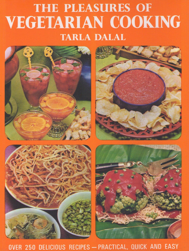 The Pleasures Of Vegetarian Cooking by Tarla Dalal (1974) Paperback
