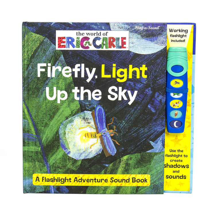 World of Eric Carle, Firefly, Light Up the Sky - Flashlight Pop-Up Adventure Book - Play-a-Sound - PI Kids