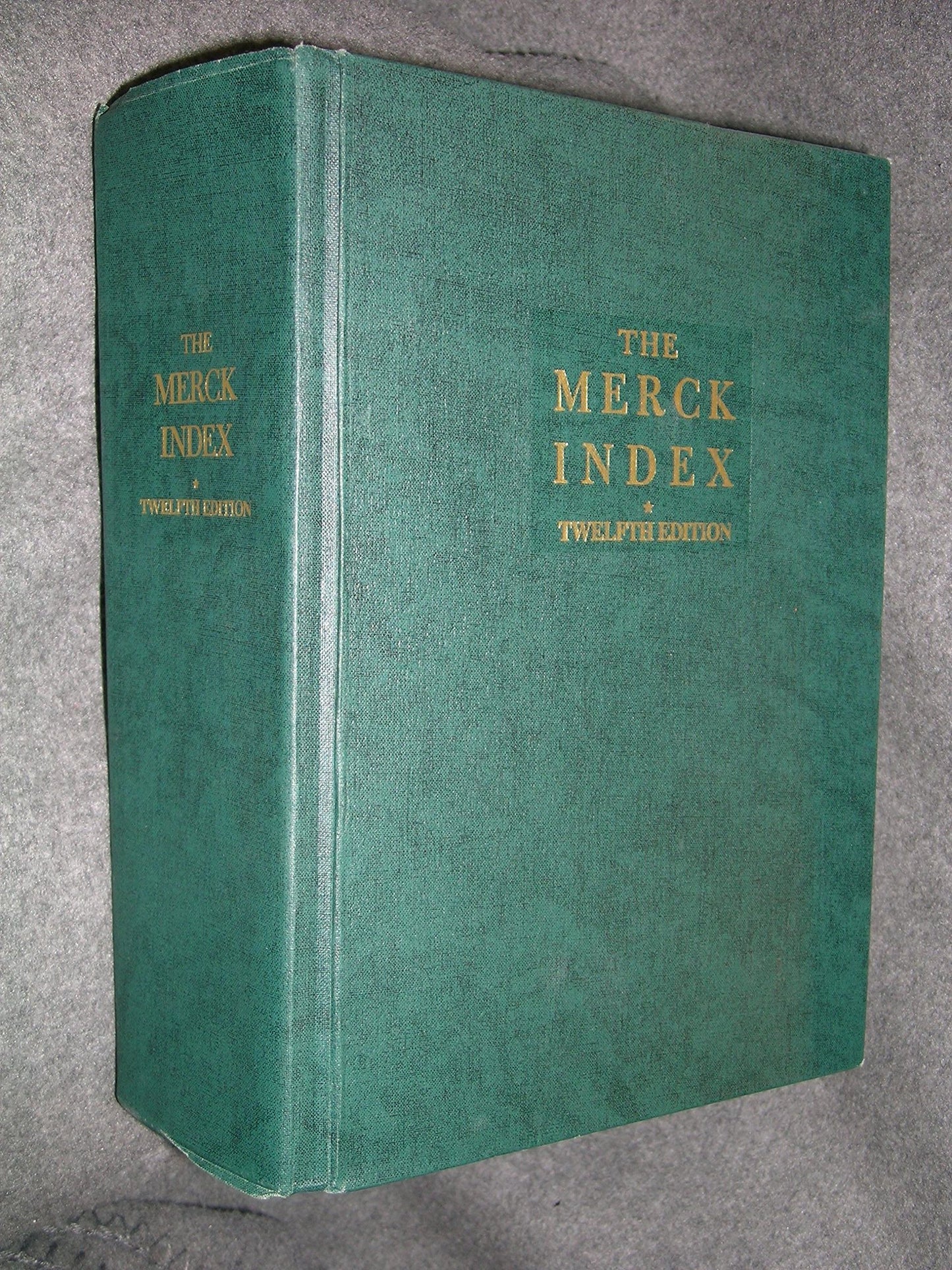 The Merck Index, Print Version, Twelfth Edition by Budavari,