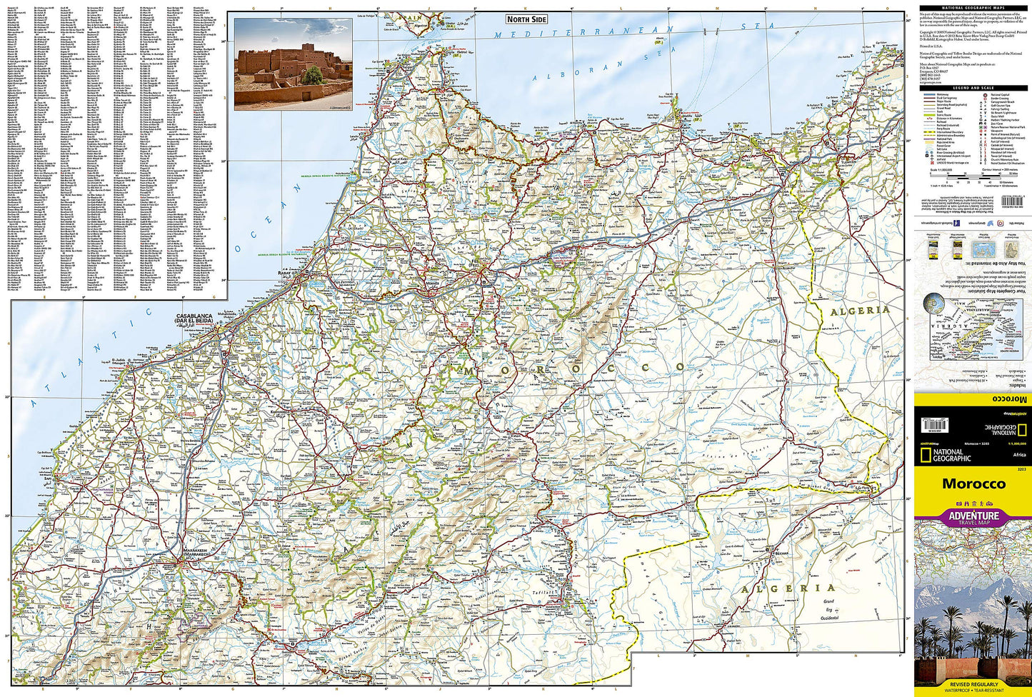 Morocco Map (National Geographic Adventure Map, 3203)