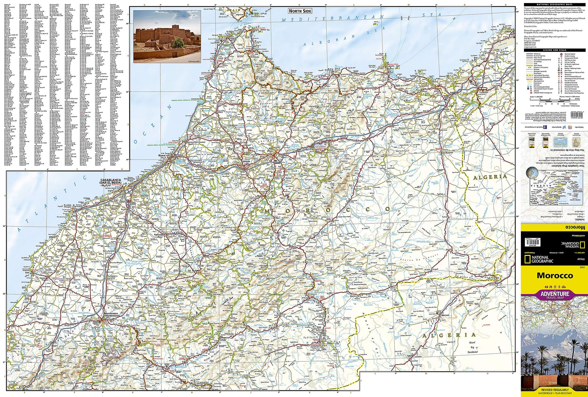 Morocco Map (National Geographic Adventure Map, 3203)