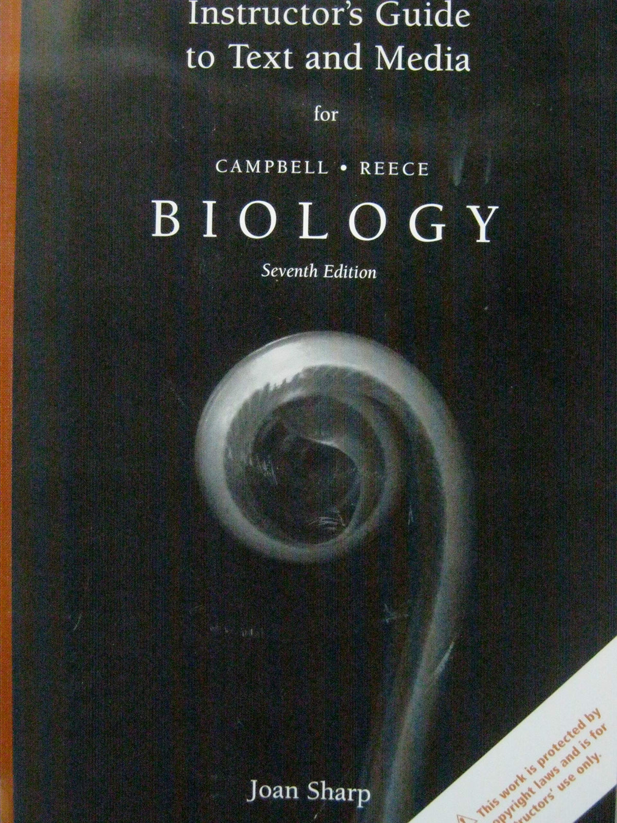 Instructor's Guide to Text and Media for Biology