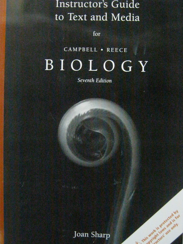 Instructor's Guide to Text and Media for Biology