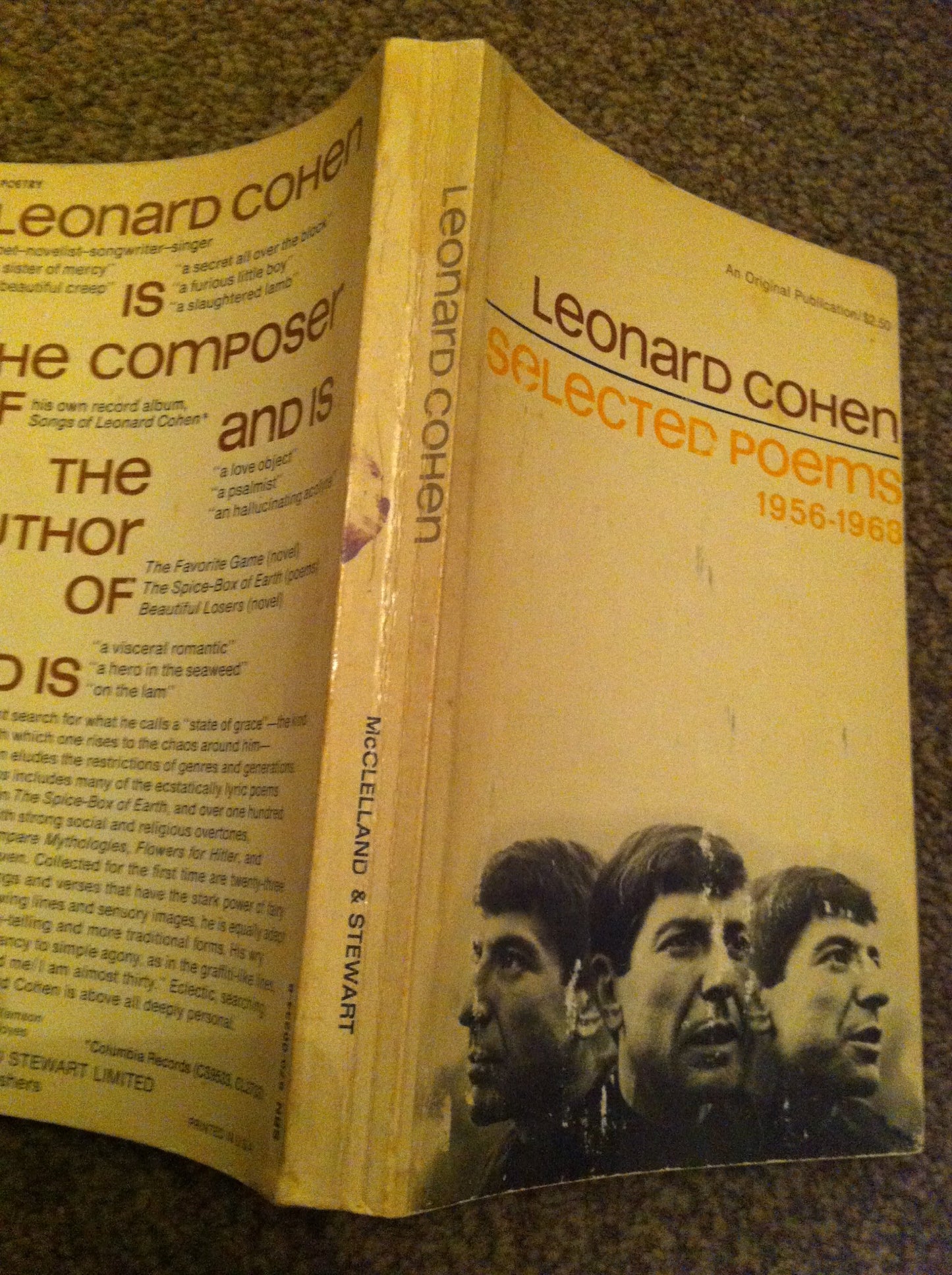 Leonard Cohen: Selected Poems 1956-1968 by Cohen, Leonard