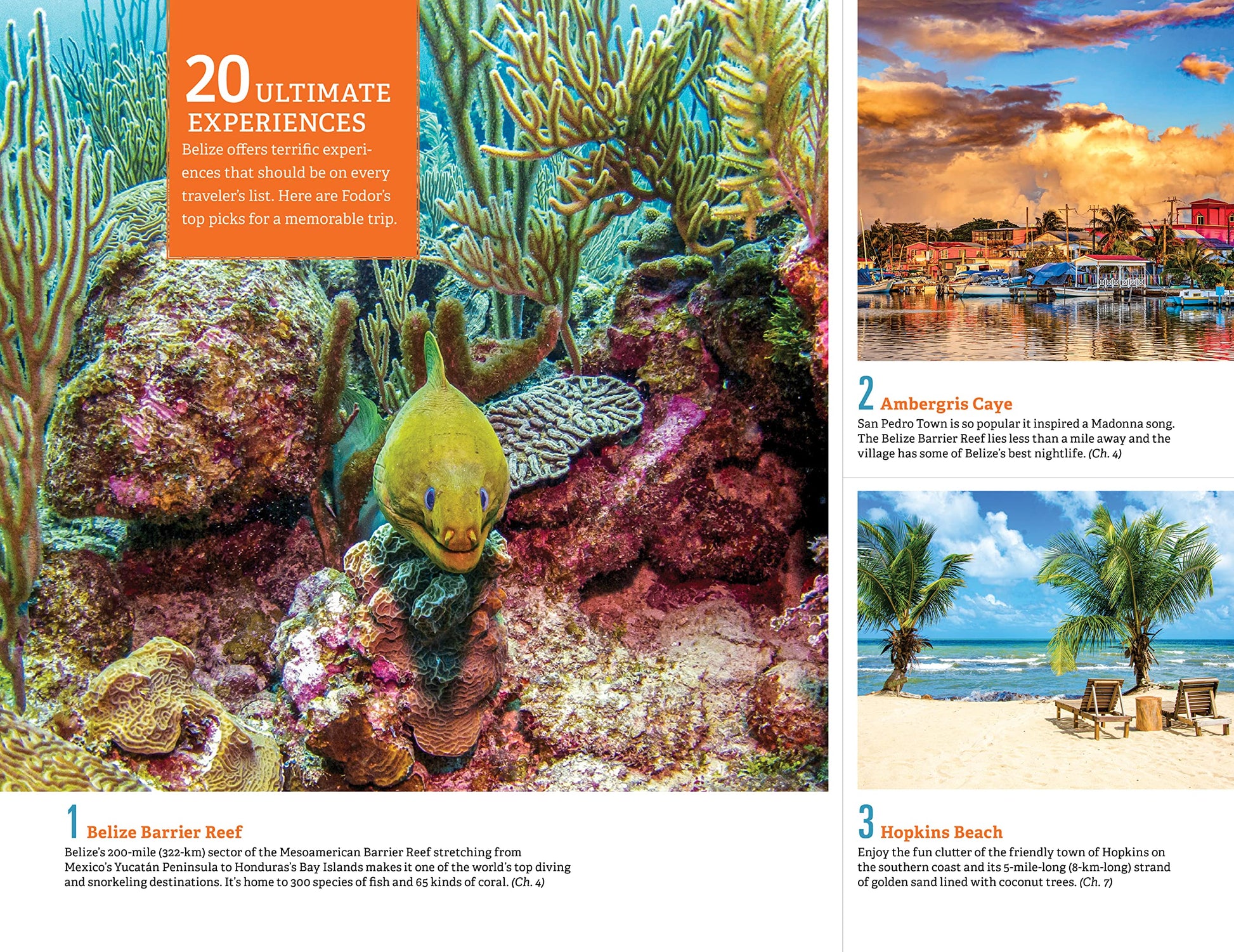 Fodor's Belize: with a Side Trip to Guatemala (Full-color Travel Guide)