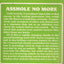 Asshole No More; The Original Self-Help Guide for Recovering