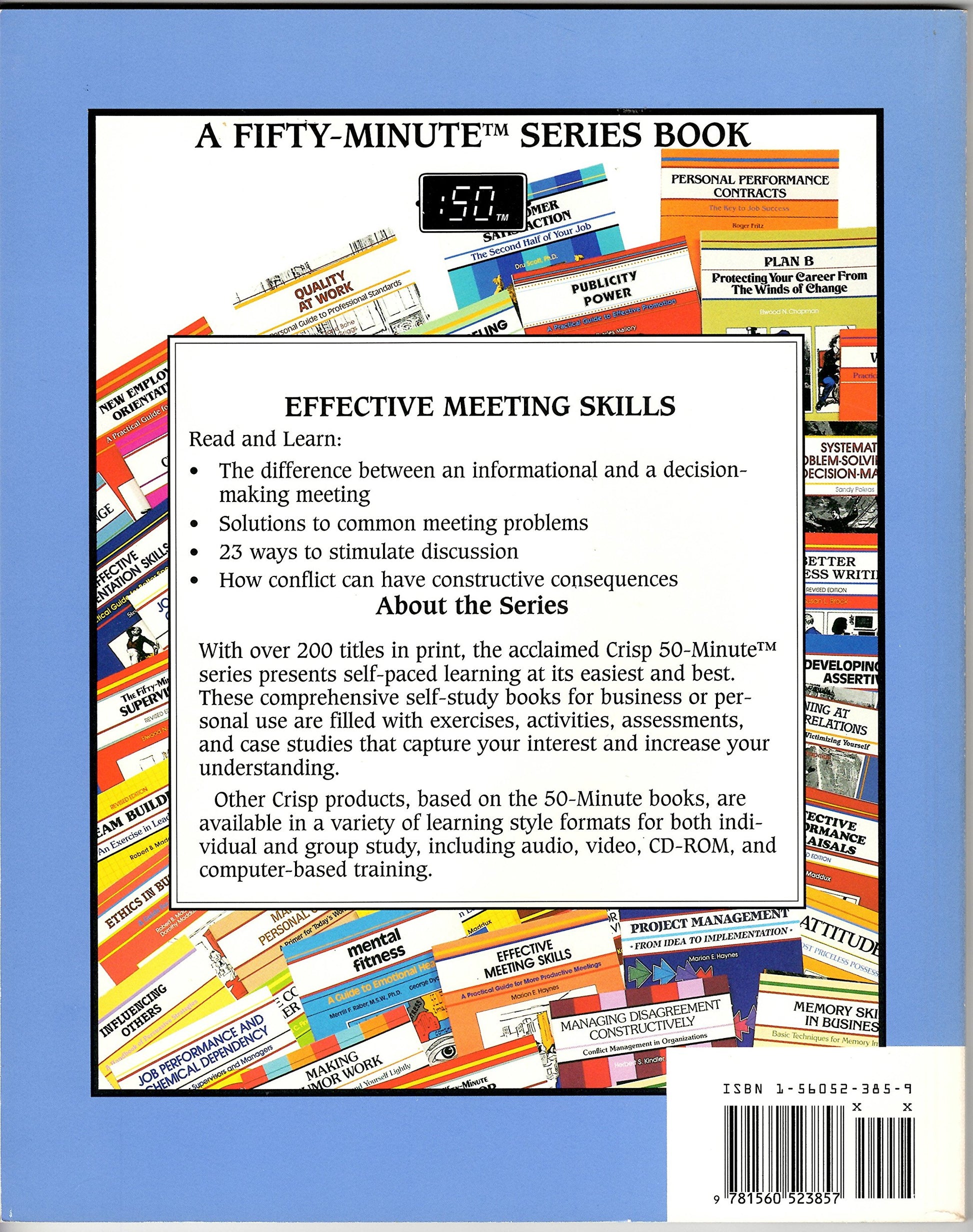 Effective Meeting Skills (50-Minute Series)