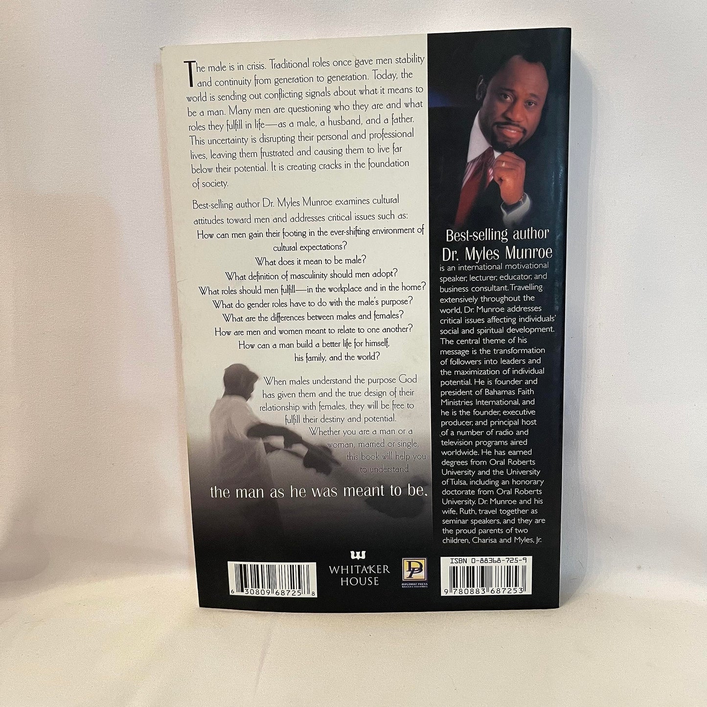 Understanding The Purpose And Power Of Men by Myles Munroe