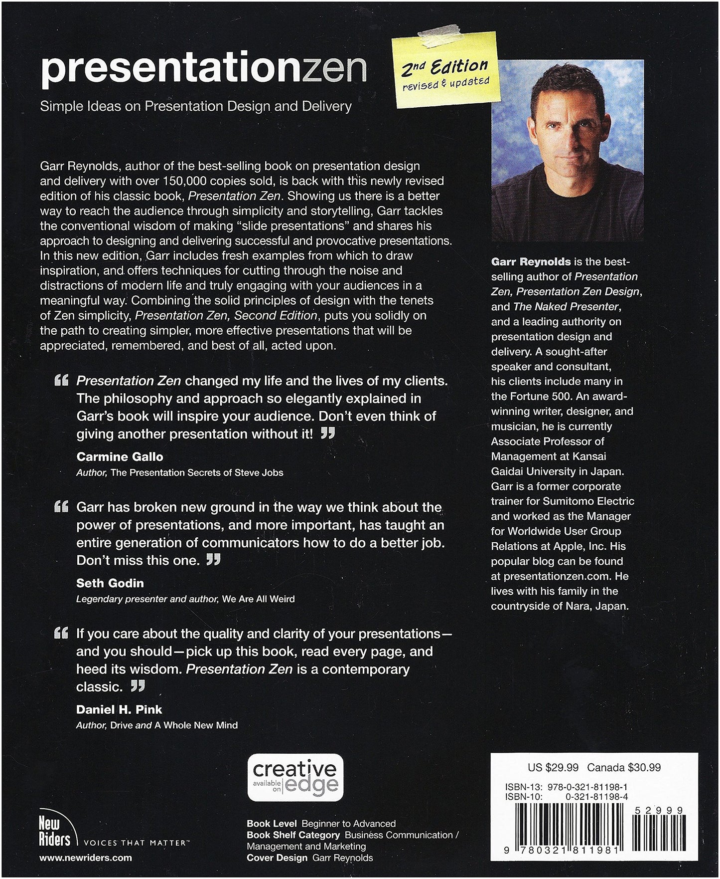 PresentationZen: Simple Ideas on Presentation Design and Delivery (Voices That Matter)