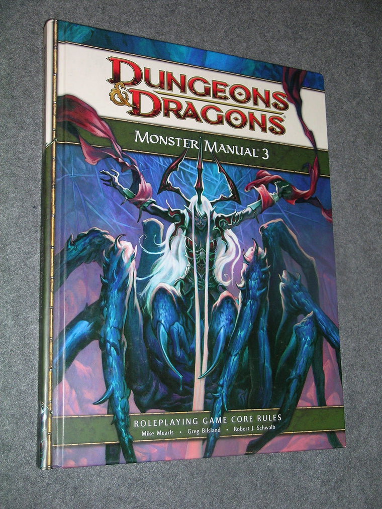 Monster Manual 3: A 4th Edition D&D Core Rulebook (Dungeons & Dragons 4th edition)