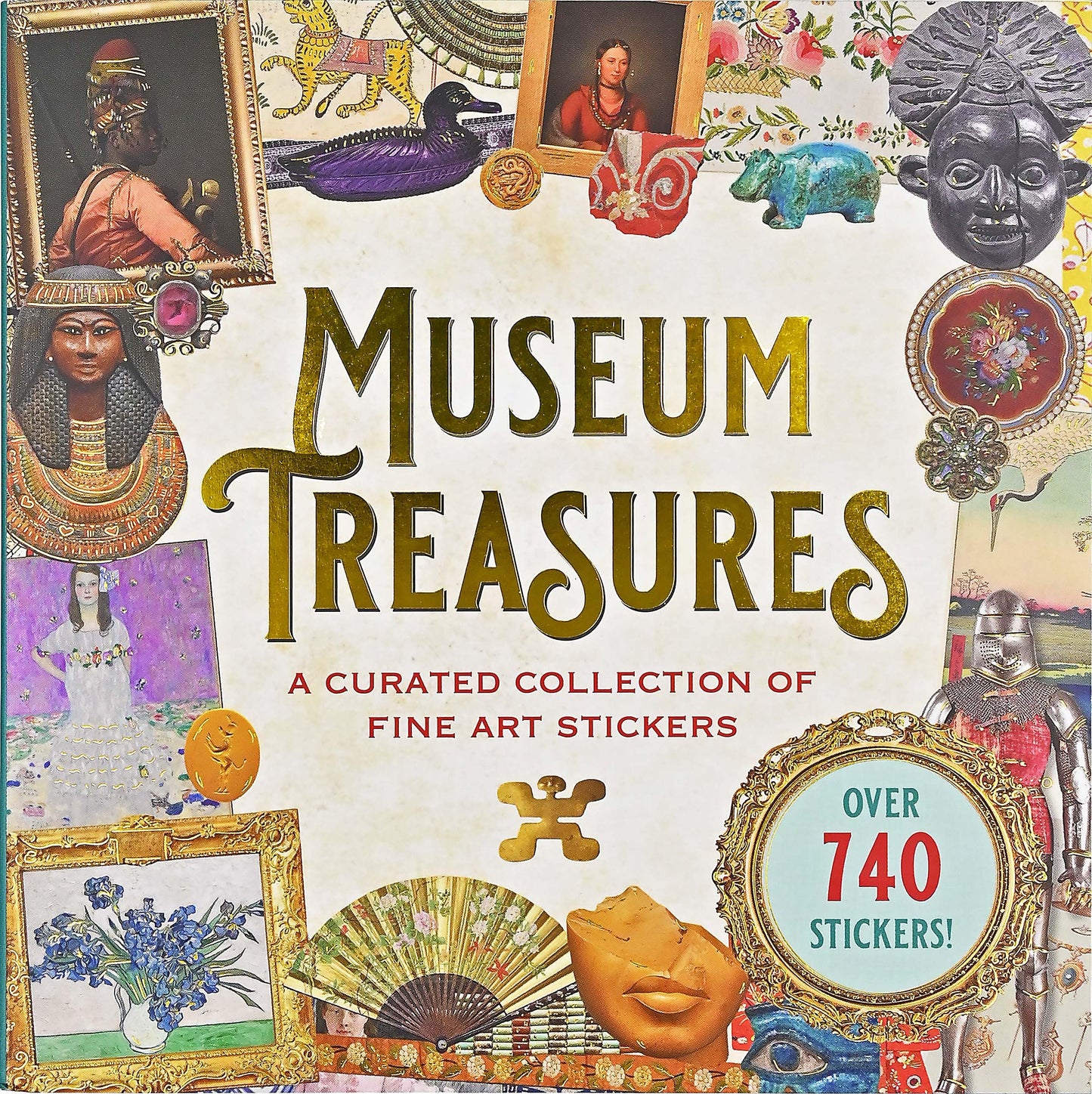 Museum Treasures Sticker Book (over 740 stickers!) (Sticker Books)