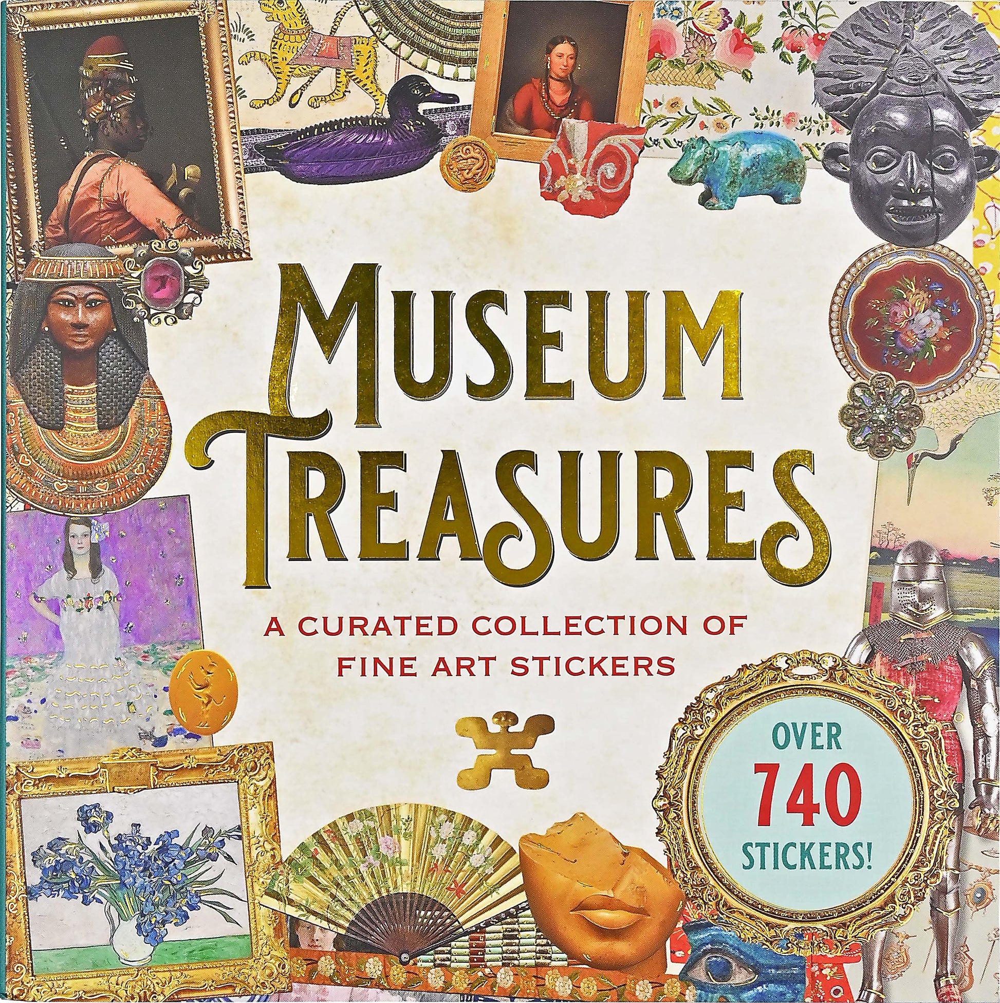 Museum Treasures Sticker Book (over 740 stickers!) (Sticker Books)