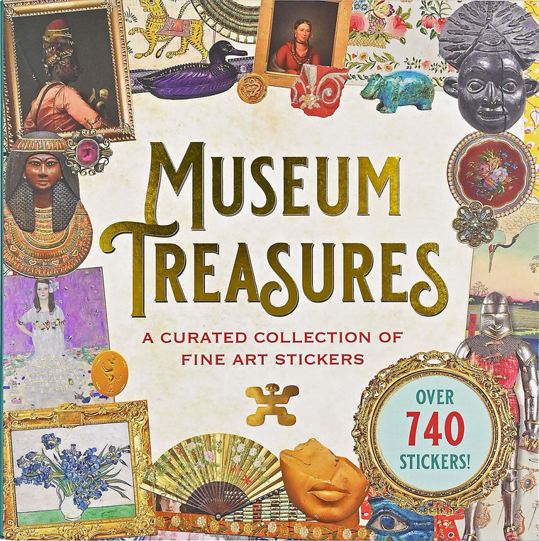 Museum Treasures Sticker Book (over 740 stickers!) (Sticker Books)