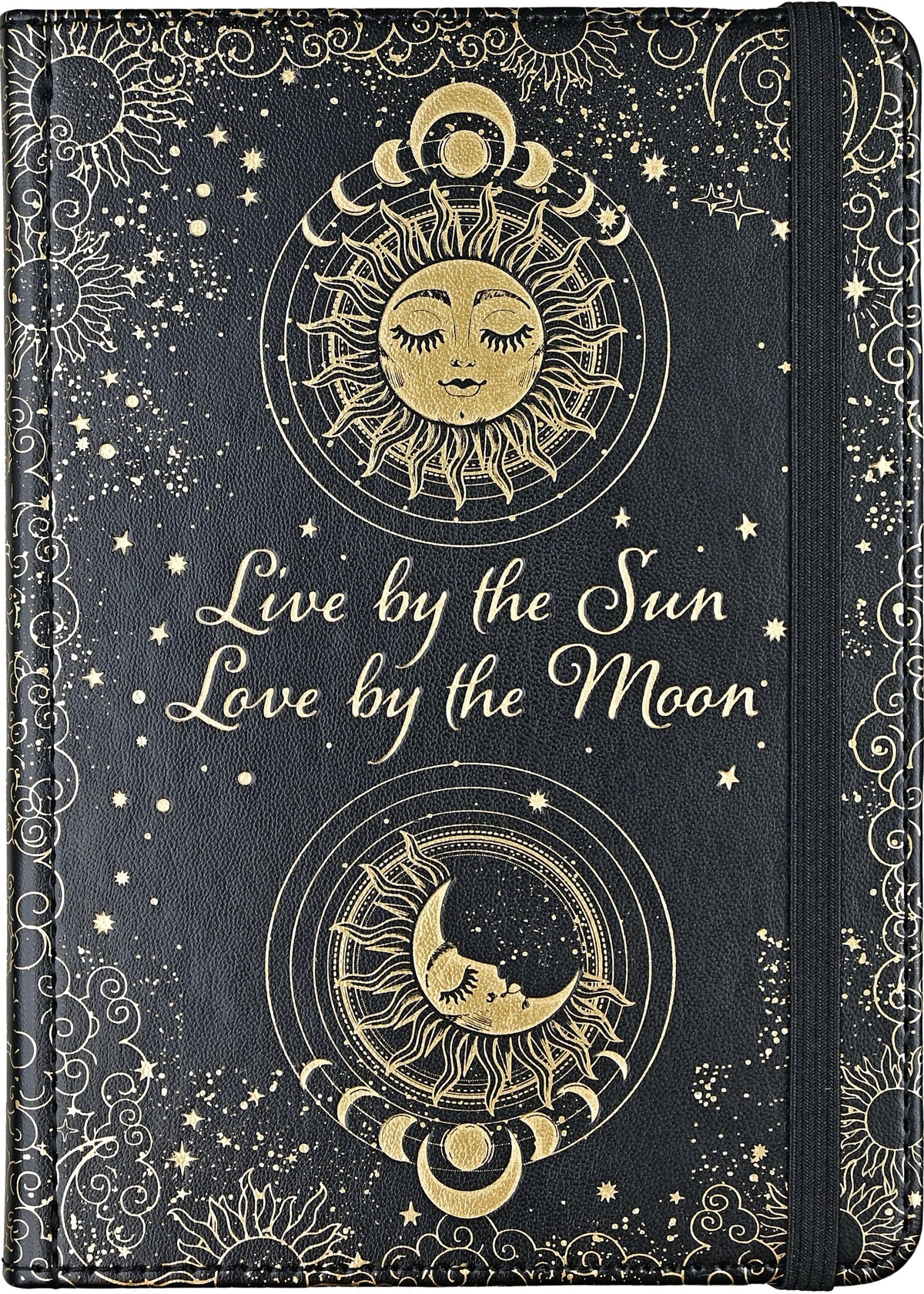 Live by the Sun Artisan Journal (Vegan Leather Notebook)