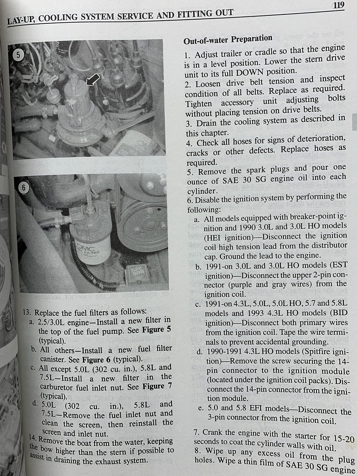 OMC Cobra Stern Drive Shop Manual, 1986-1993 (Includes 1988 and 1989 King Cobra Models)