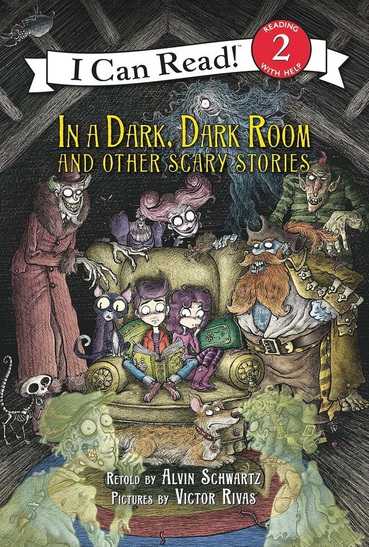 In a Dark, Dark Room and Other Scary Stories: Reillustrated Edition (I Can Read Level 2)