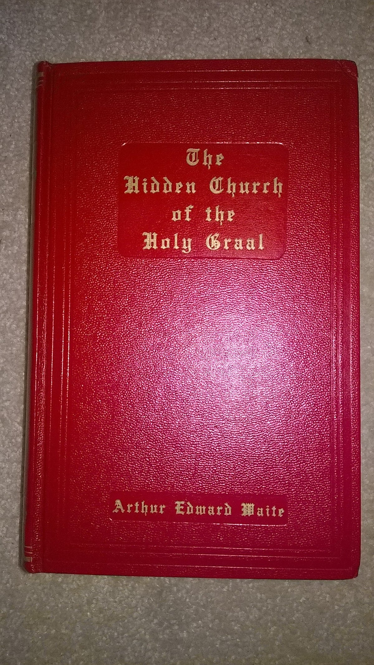 Hidden Church of the Holy Graal