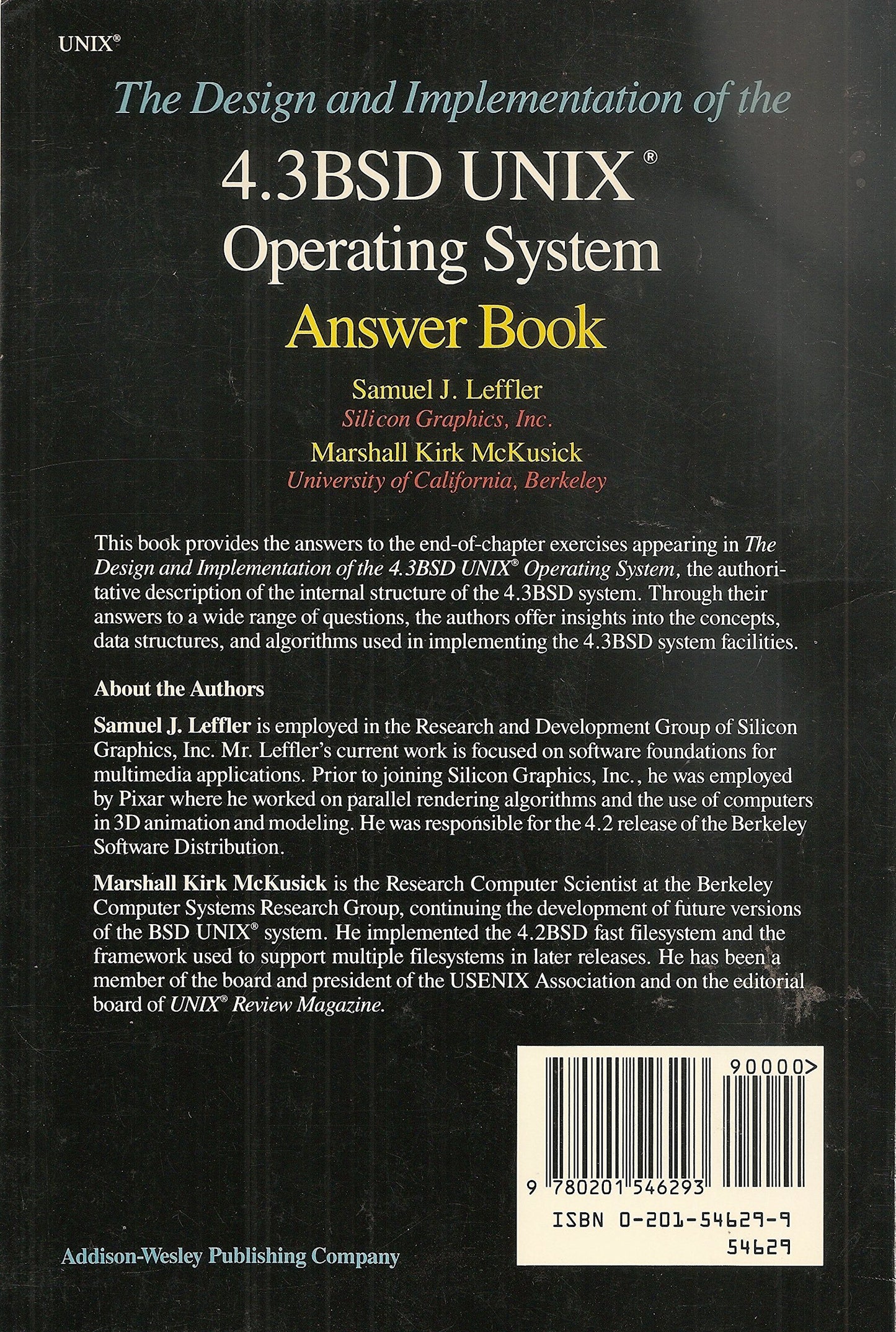 The Design and Implementation of the 4.3 Bsd Unix Operating