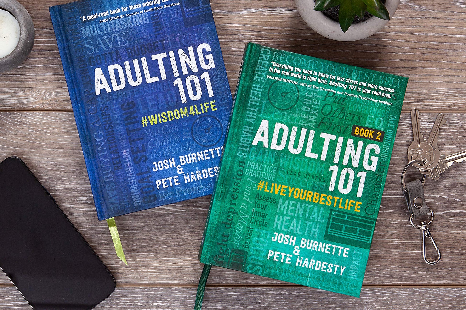 Adulting 101: #Wisdom4Life (Hardcover) - A Complete Guide on Life Planning, Responsibility and Goal Setting, Perfect Gift for High School & College Graduation (Teenagers, Friends, Family, Graduates)