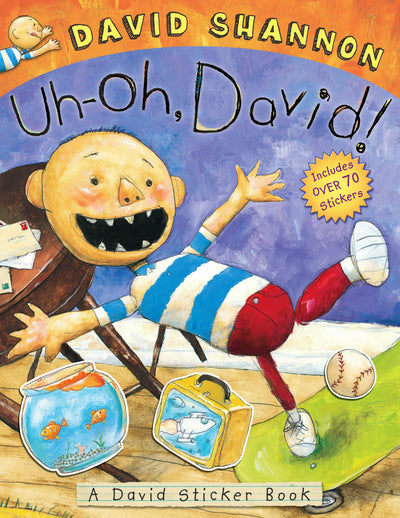 Uh-oh, David! Sticker Book by Shannon, David