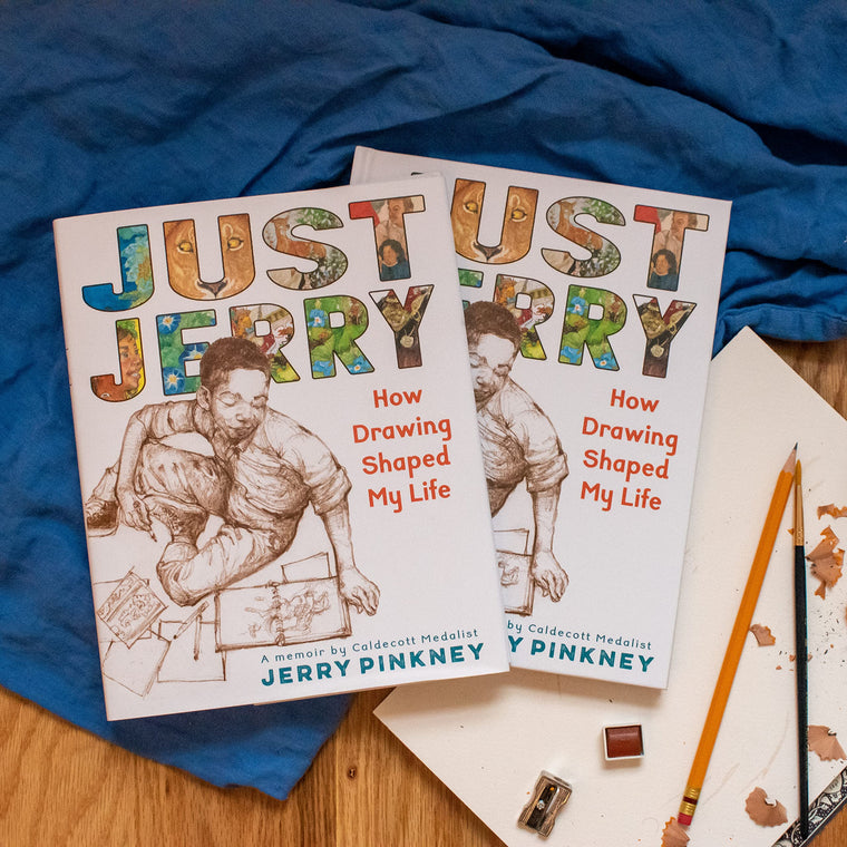 Just Jerry: How Drawing Shaped My Life — back cover