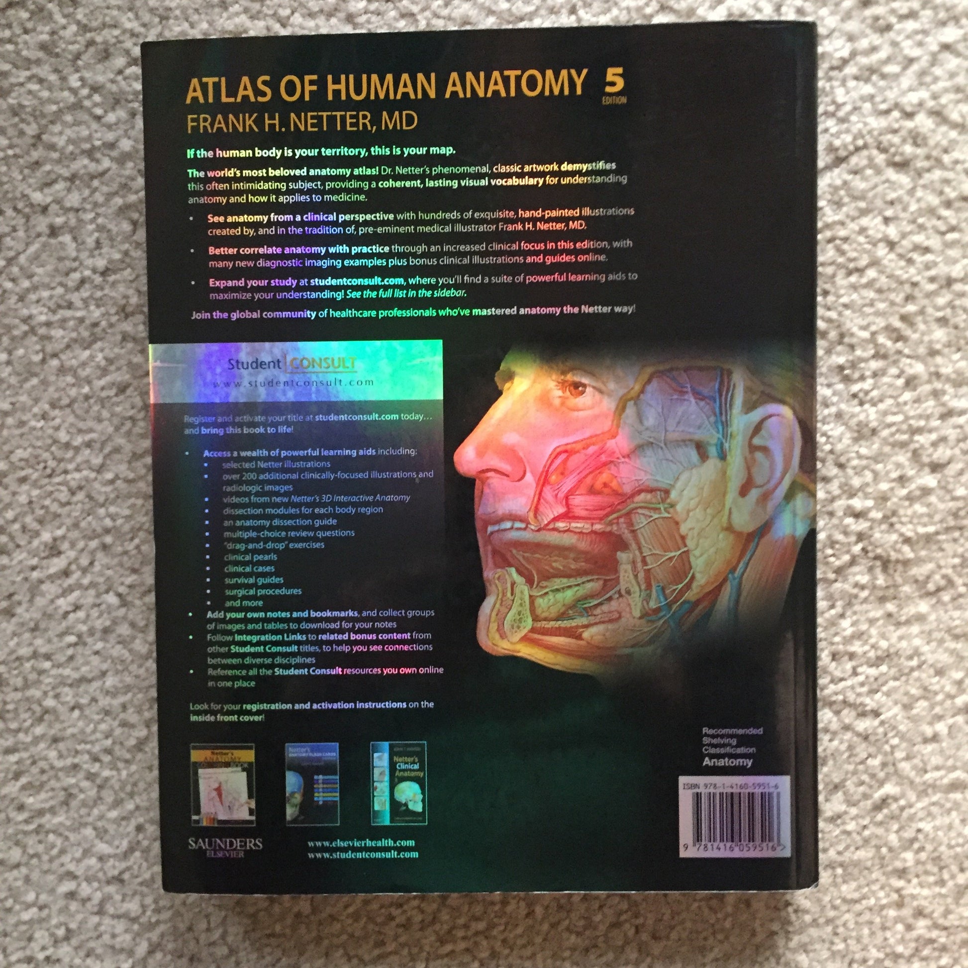 Atlas of Human Anatomy: with Student Consult Access (Netter Basic Science)