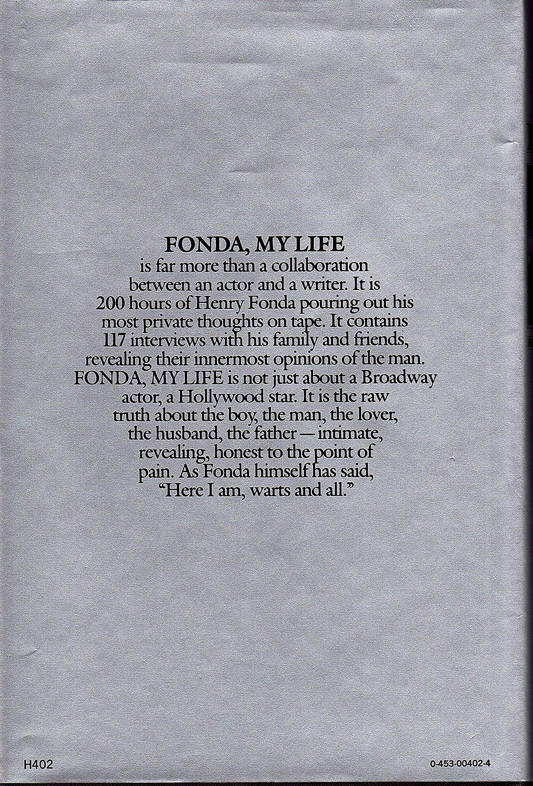 Fonda: My Life