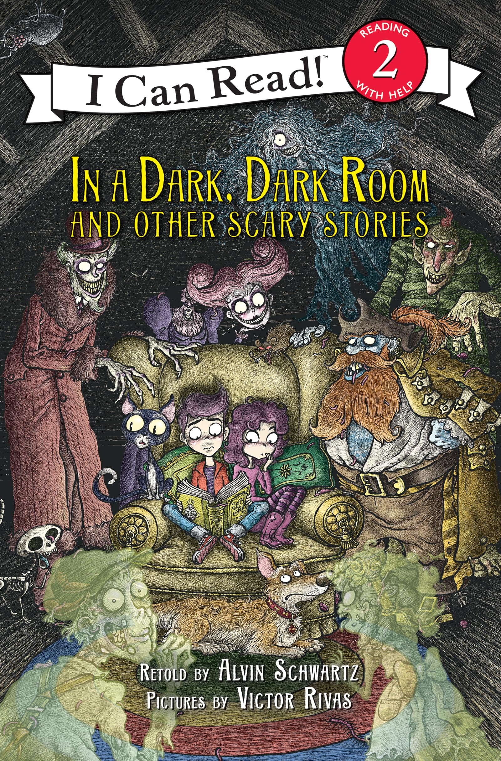 In a Dark, Dark Room and Other Scary Stories: A Spooky Story Collection for Children (Ages 4-8) (I Can Read Level 2)