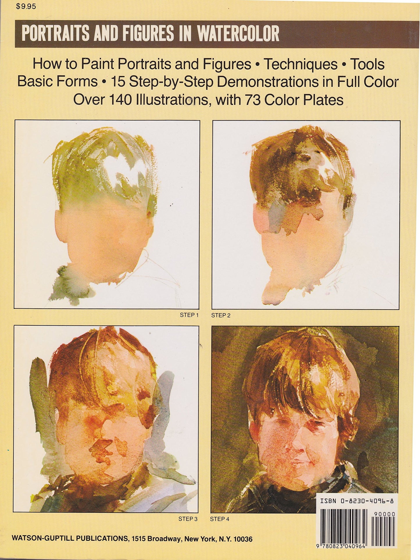 Portraits and Figures in Watercolor (ARTIST'S PAINTING LIBRA