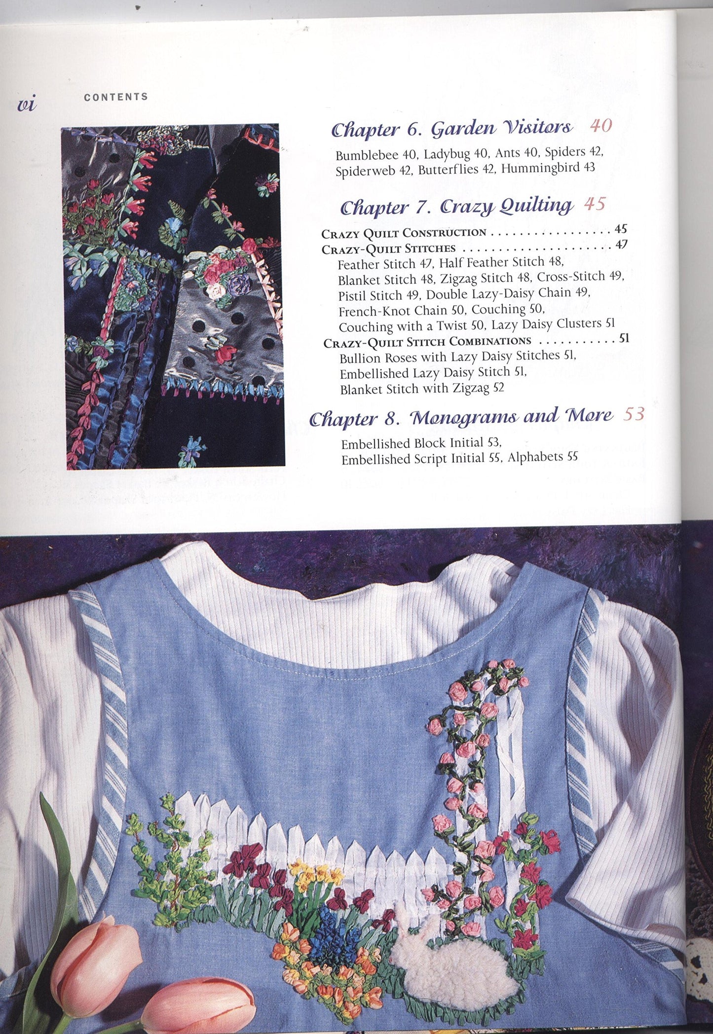 Ribbon Embroidery by Machine