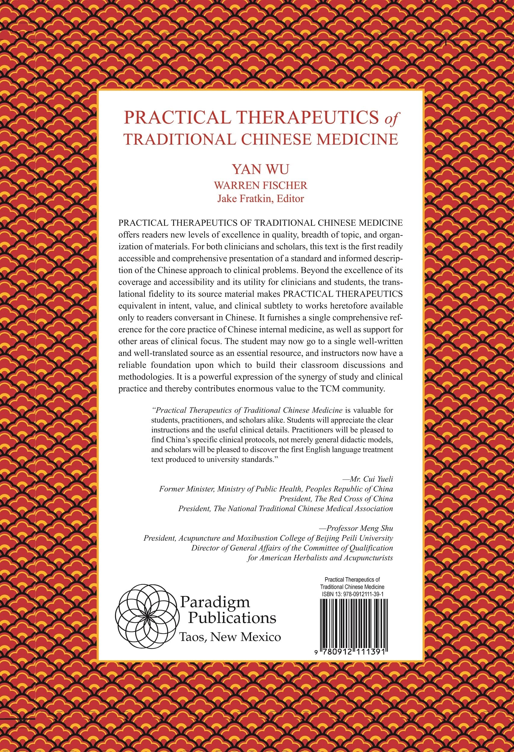 Practical Therapeutics of Traditional Chinese Medicine