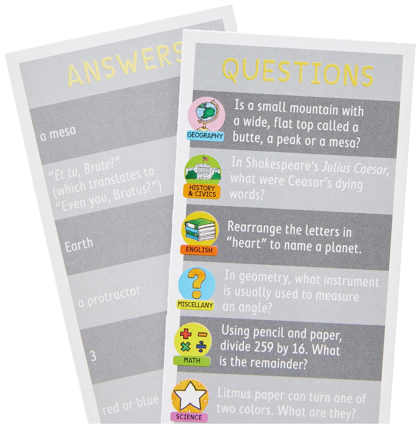 Brain Quest: Grade 6: 1,500 Questions and Answers to Challen