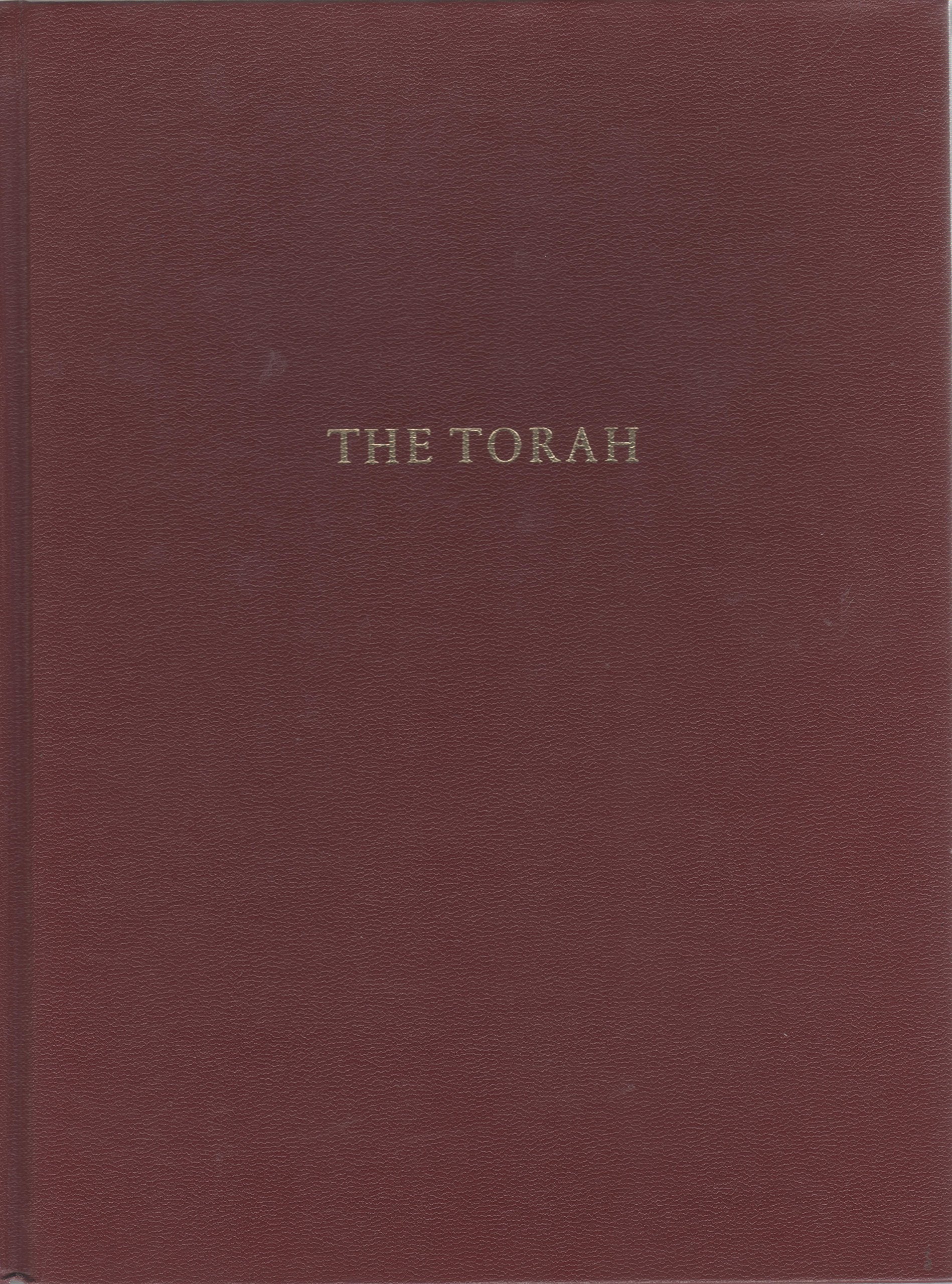 The Torah: A Modern Commentary/English Opening (English and Hebrew Edition)