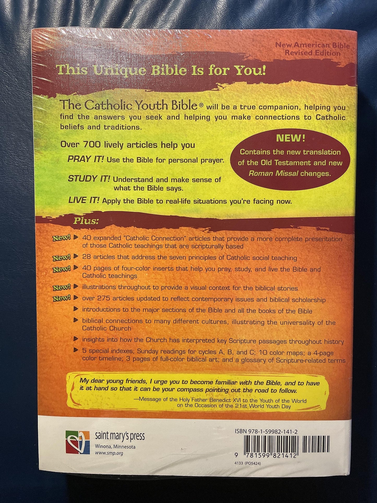 The Catholic Youth Bible,Third Edition, NABRE: New American Bible Revised Edition