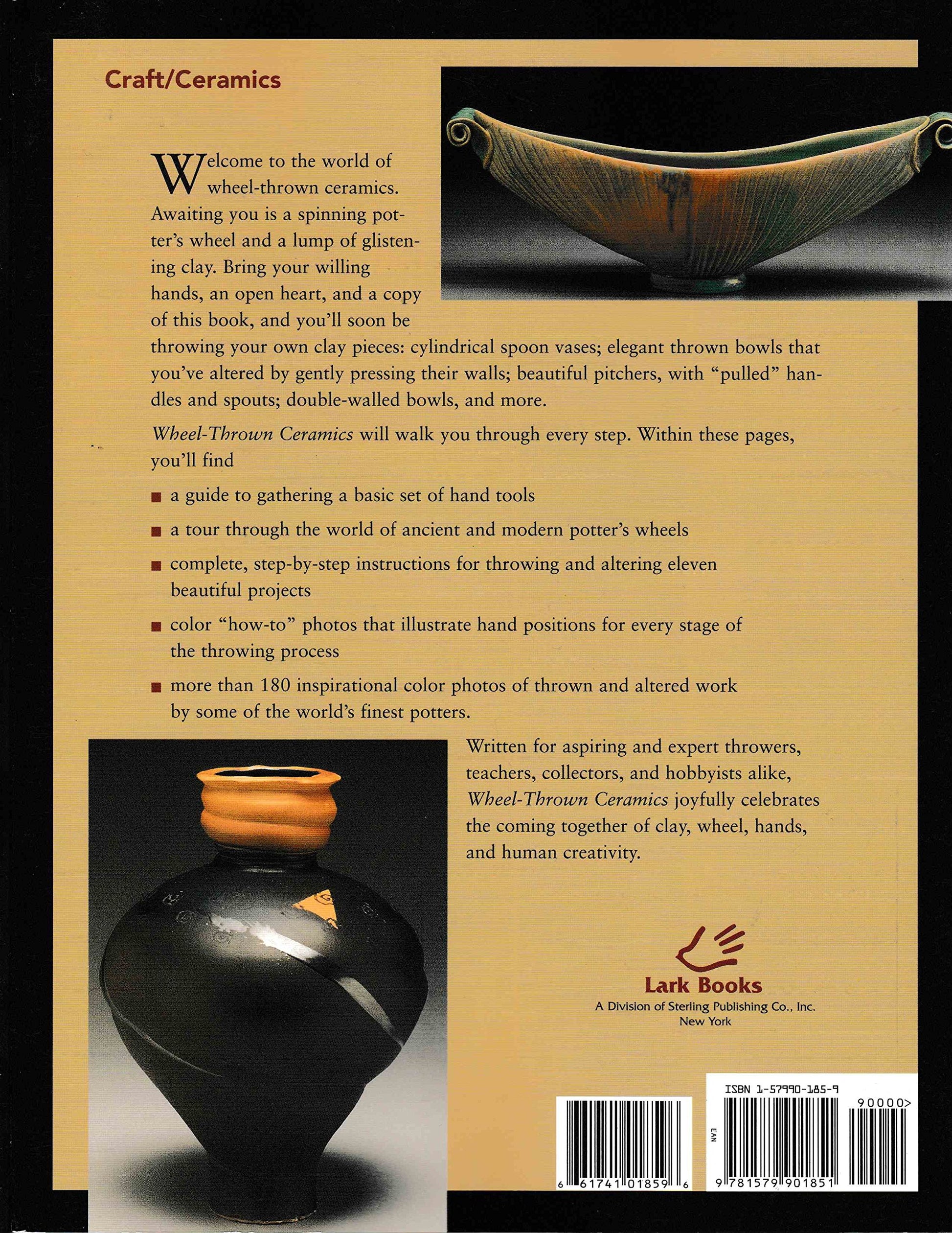 Wheel-Thrown Ceramics: Altering, Trimming, Adding, Finishing (A Lark Ceramics Book)