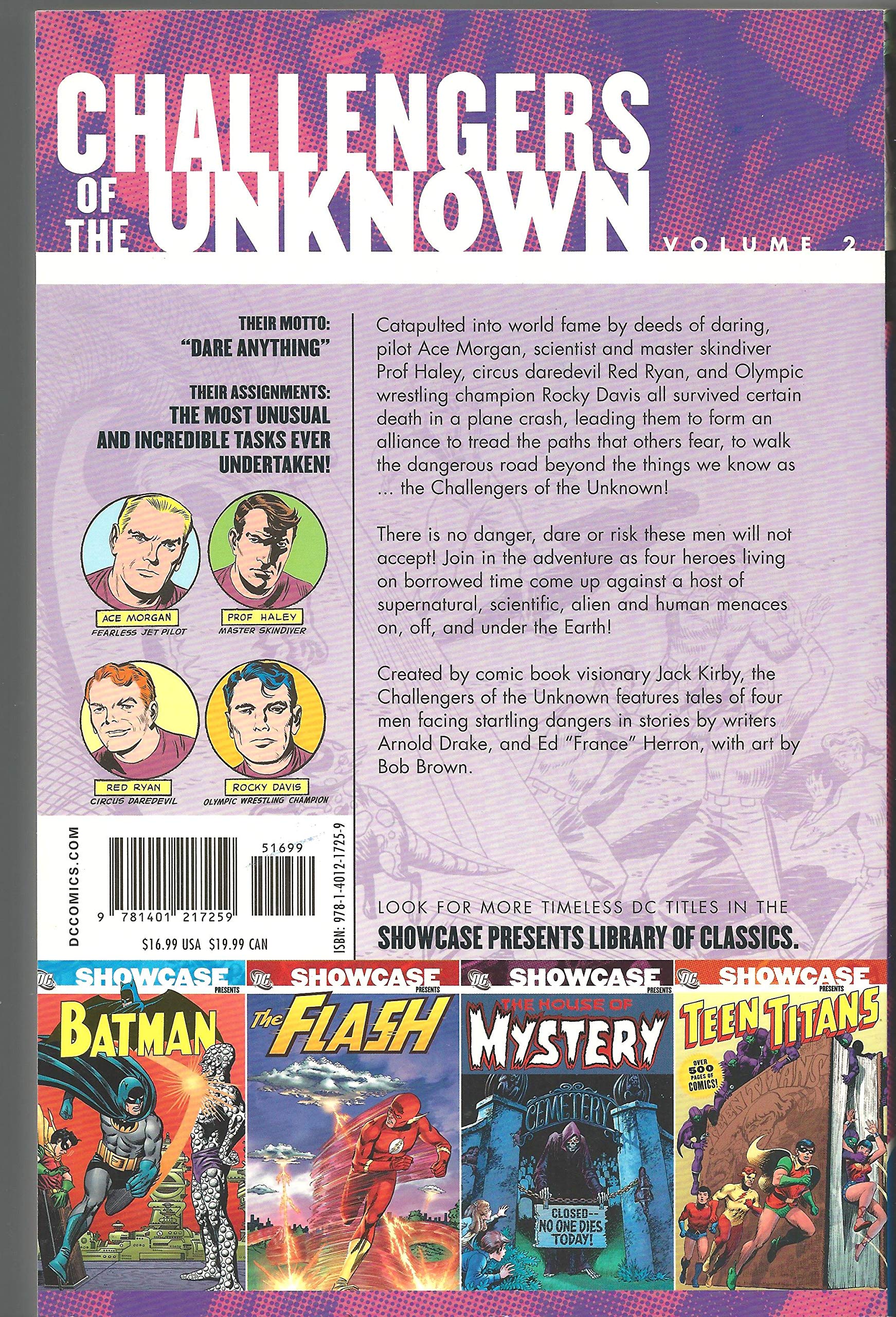 Showcase Presents Challengers of the Unknown 2