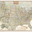 National Geographic United States Wall Map - Executive (Enlarged: 69.25 x 48 in) (National Geographic Reference Map)