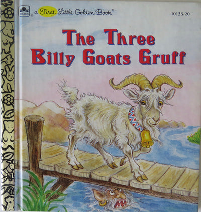 The Three Billy Goats Gruff (A First Little Golden Book) (English and Norwegian Edition)