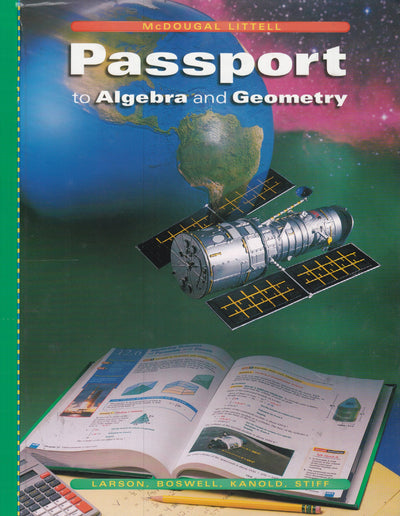 McDougal Littell Passports: Student Edition Algebra and Geometry 2004