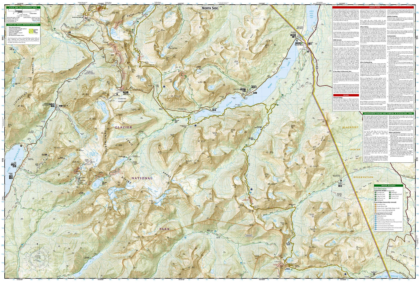 Two Medicine - Glacier National Park Trails Illustrated Map # 315 (National Geographic Maps: Trails Illustrated)