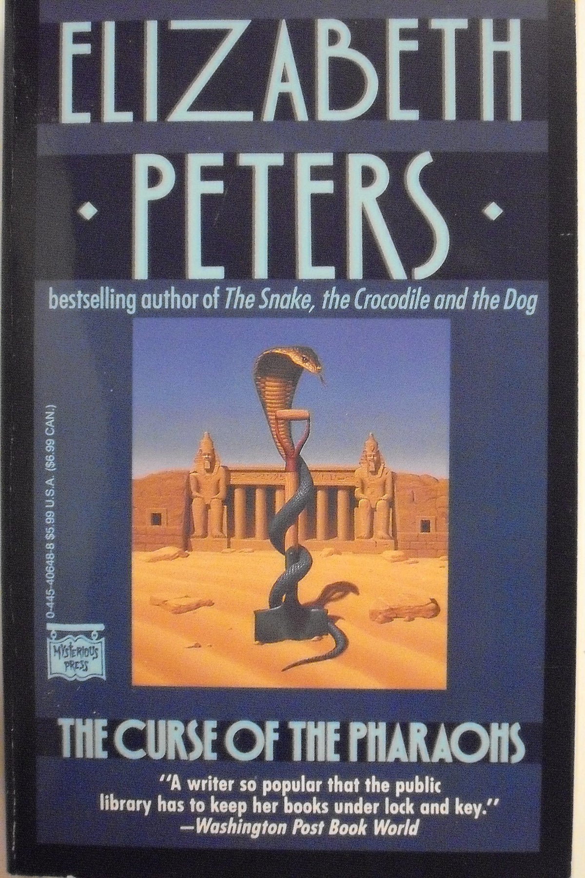 The Curse of the Pharaohs (Amelia Peabody, Book 2)