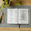 The Sketchbook Bible: The Complete Bible with Hundreds of Illustrations (NKJV, Hardcover, Red Letter, Comfort Print)