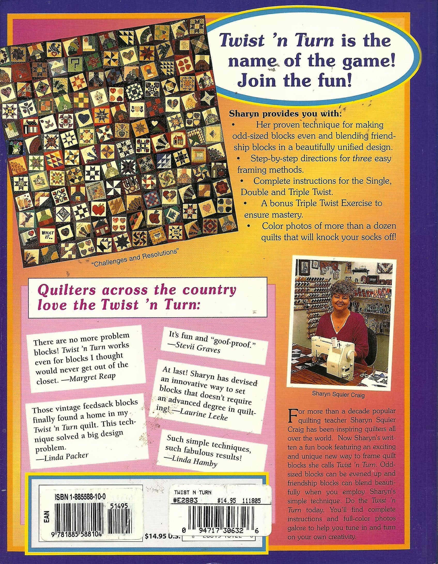 Twist 'N Turn: A Fun Way to Frame Quilt Blocks