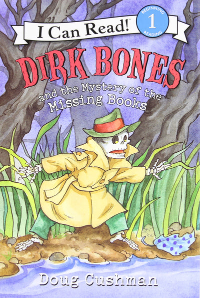 Dirk Bones and the Mystery of the Missing Books (I Can Read Level 1)