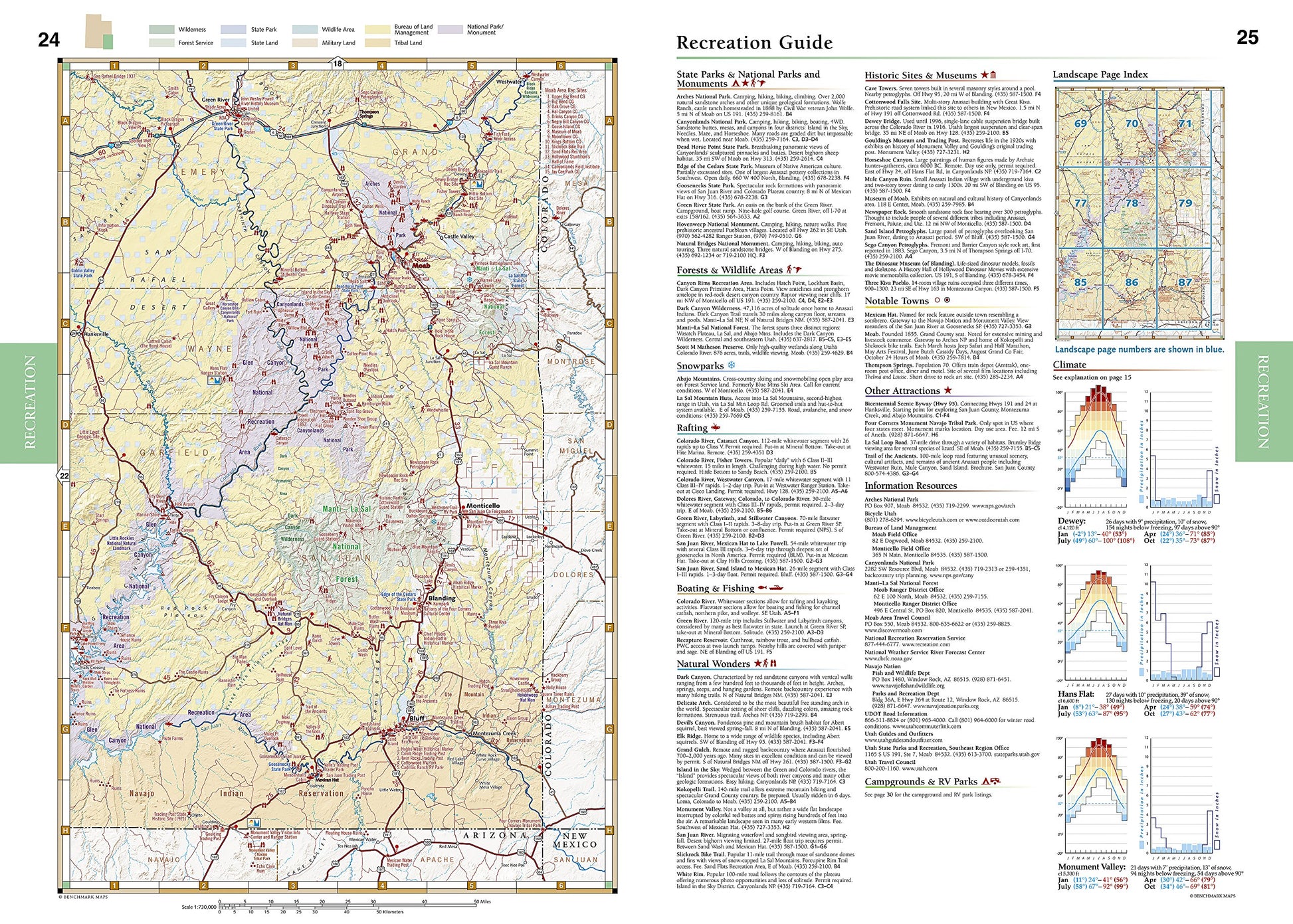 Benchmark Utah Road & Recreation Atlas, 6th Edition